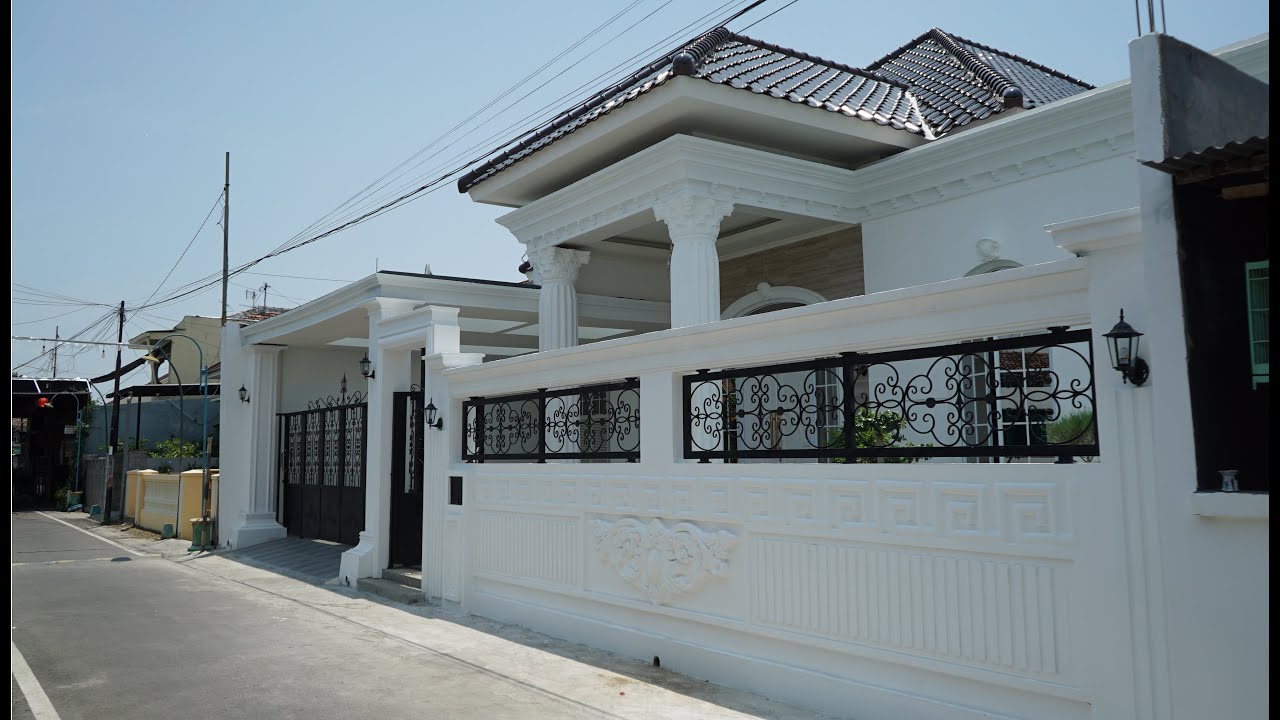 RUMAH IMPIAN BERGAYA KLASIK 1 LANTAI, SUPER MEWAH !!