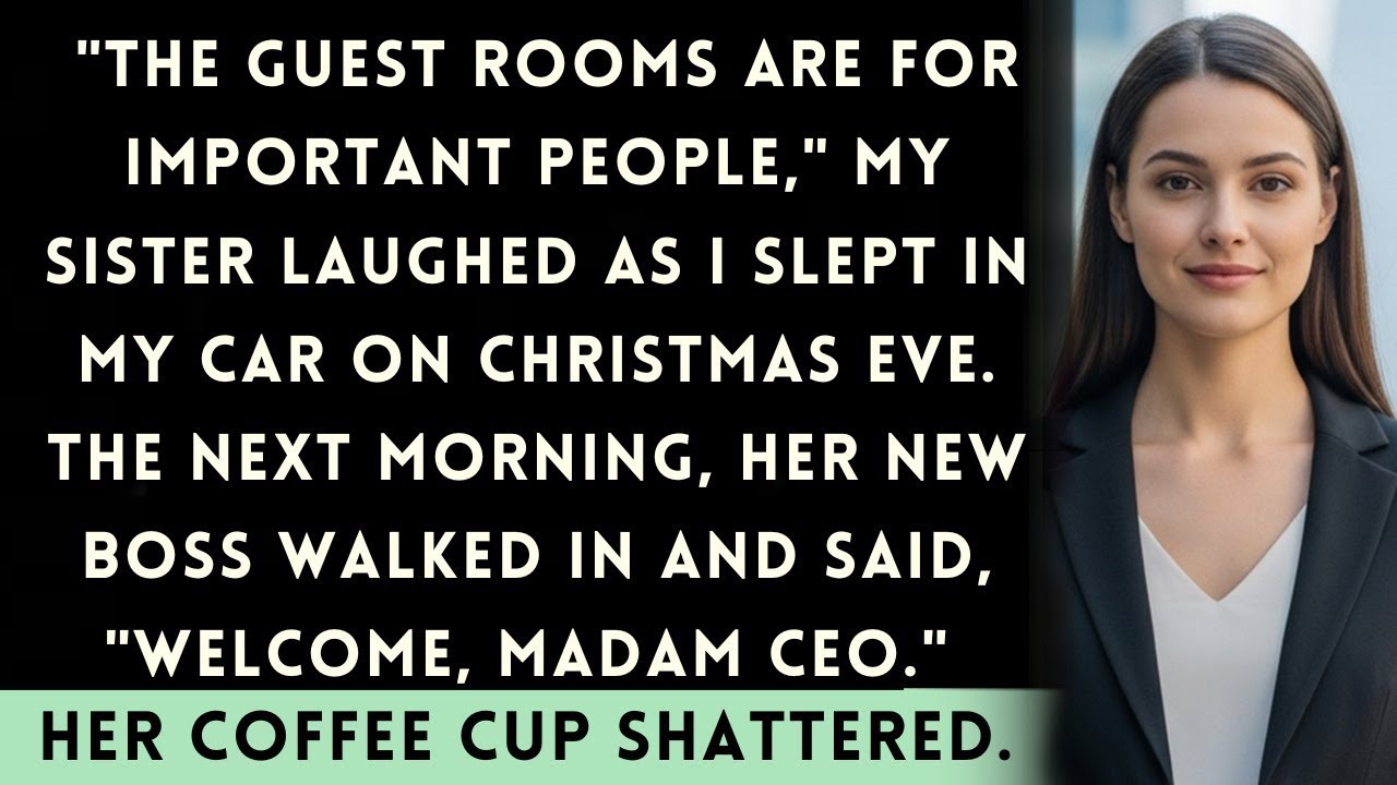 My Sister Made Me Sleep In The Car During Christmas—Then Her Boss Called Me 