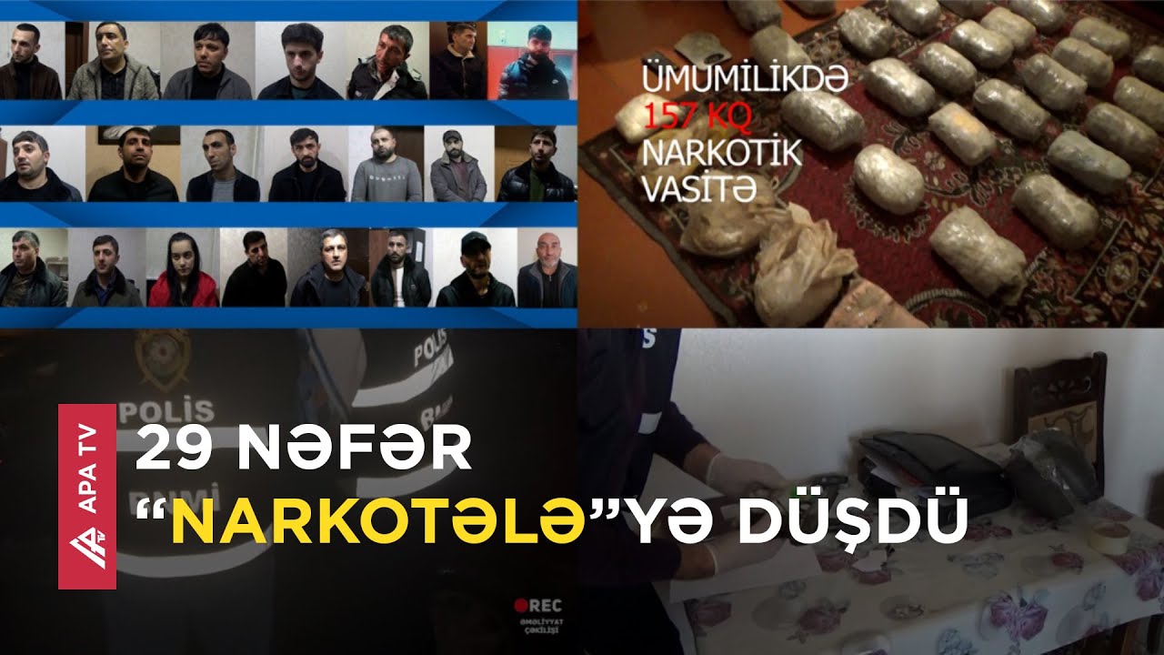 “Qara bazar”da dəyəri 6 milyon manat olan uyuşdurucular ələ keçirildi – VİDEO - APA TV