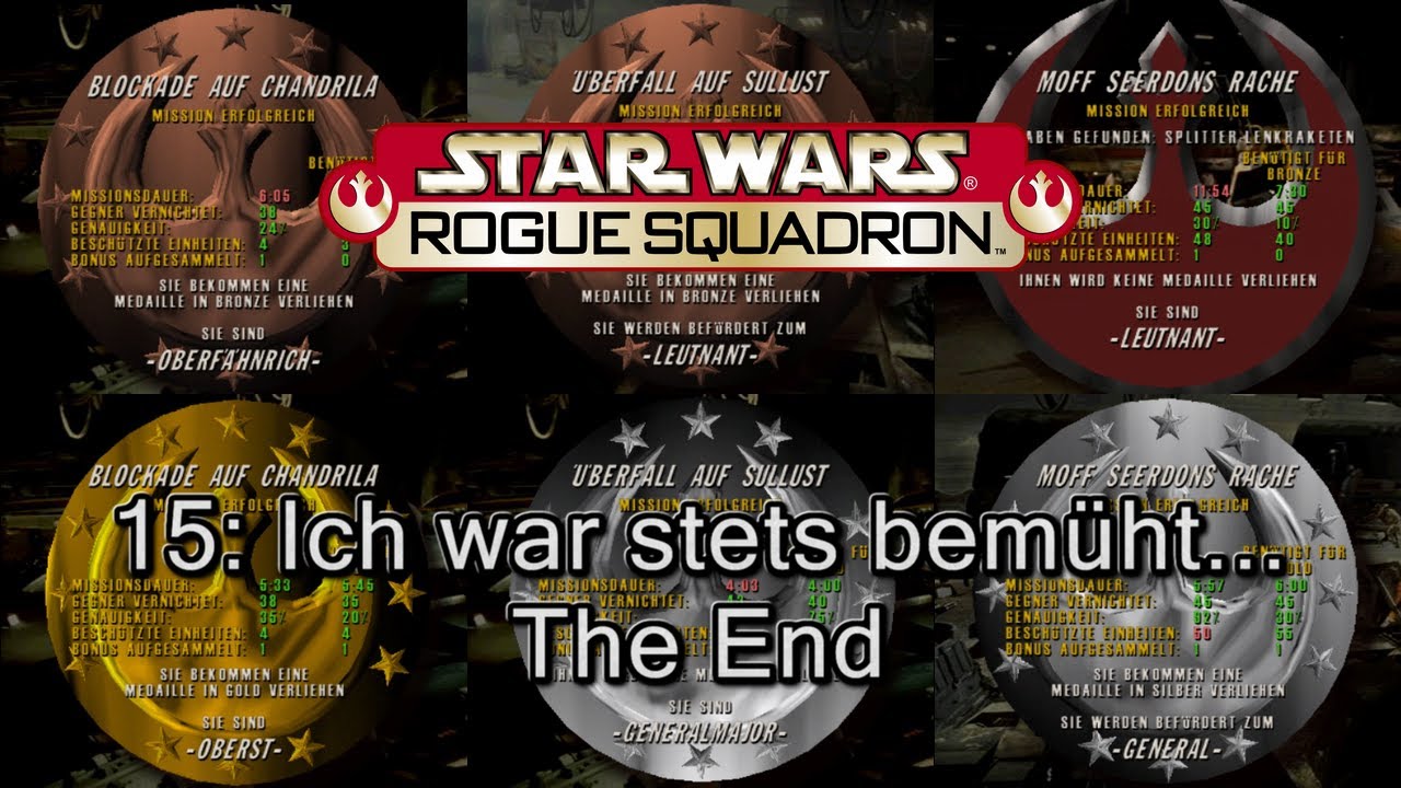 Star Wars: Rogue Squadron #15 - Ich war stets bemüht... The End | Deutsch | Nintendo 64 | Jan