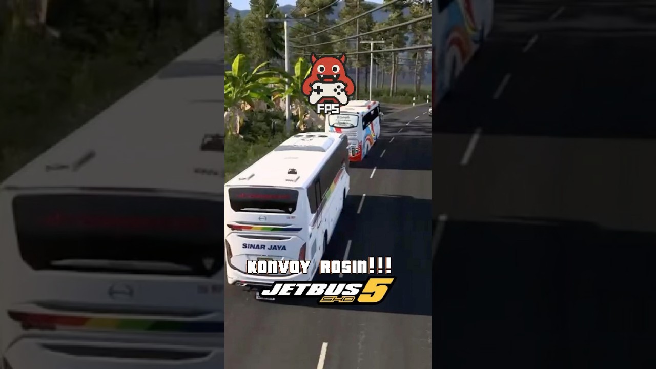 Convoy with Rosin‼️#ets2 #ets2mod #gaming #short #viral #ets2indo #sinarjaya #rosaliaindah #trending