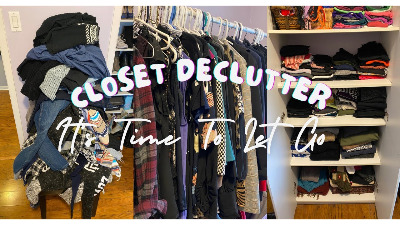 Closet Declutter | It’s Time To Let Go | Huge Closet Clean Out