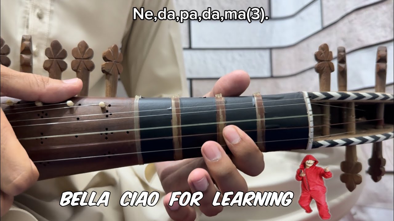Bella Ciao In Rabab|Money Heist Tutorial Lesson. ​⁠@RababSkills