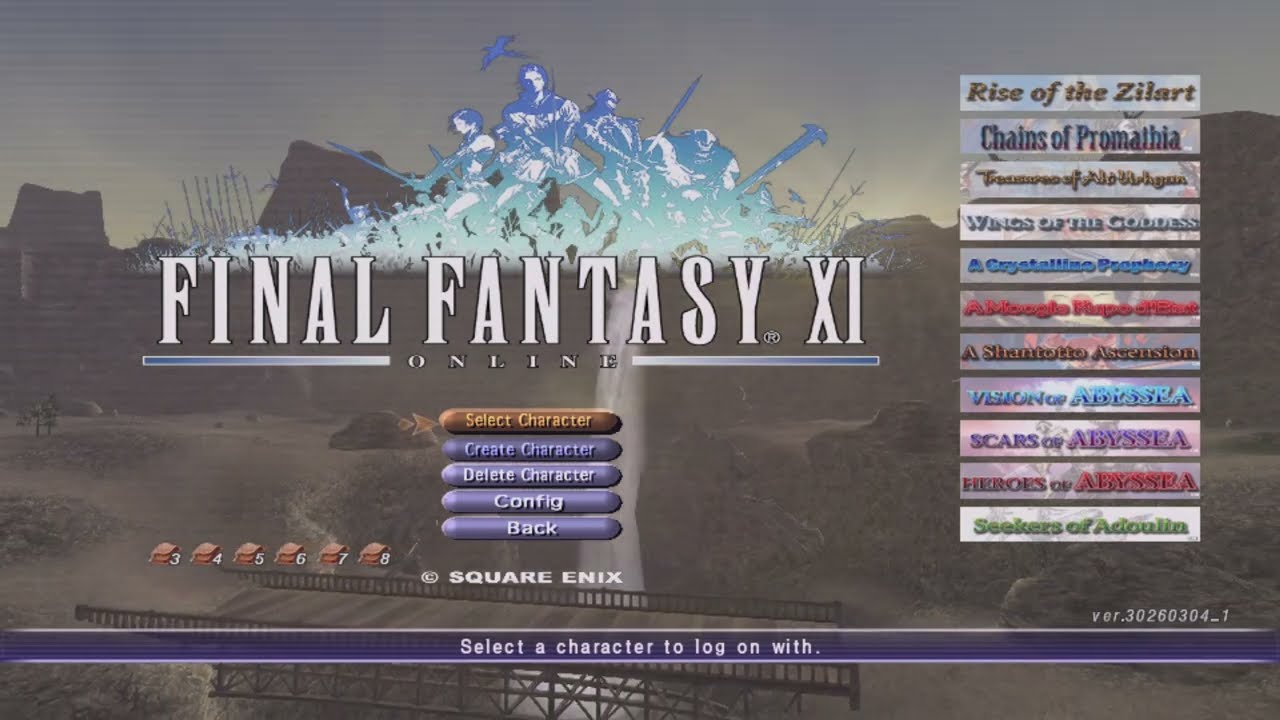 Final Fantasy XI - Valefor Server 3/20/26