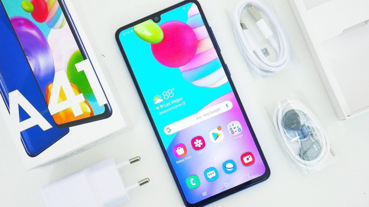 Samsung Galaxy A41 Unboxing & First Impressions!