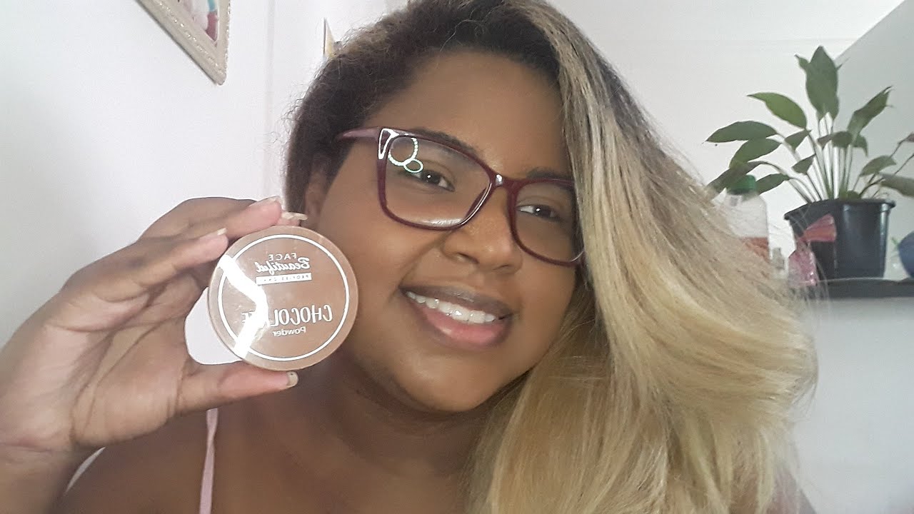 Testei o pó de chocolate face beautiful