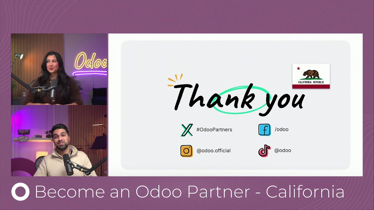 Become an Odoo Partner - California