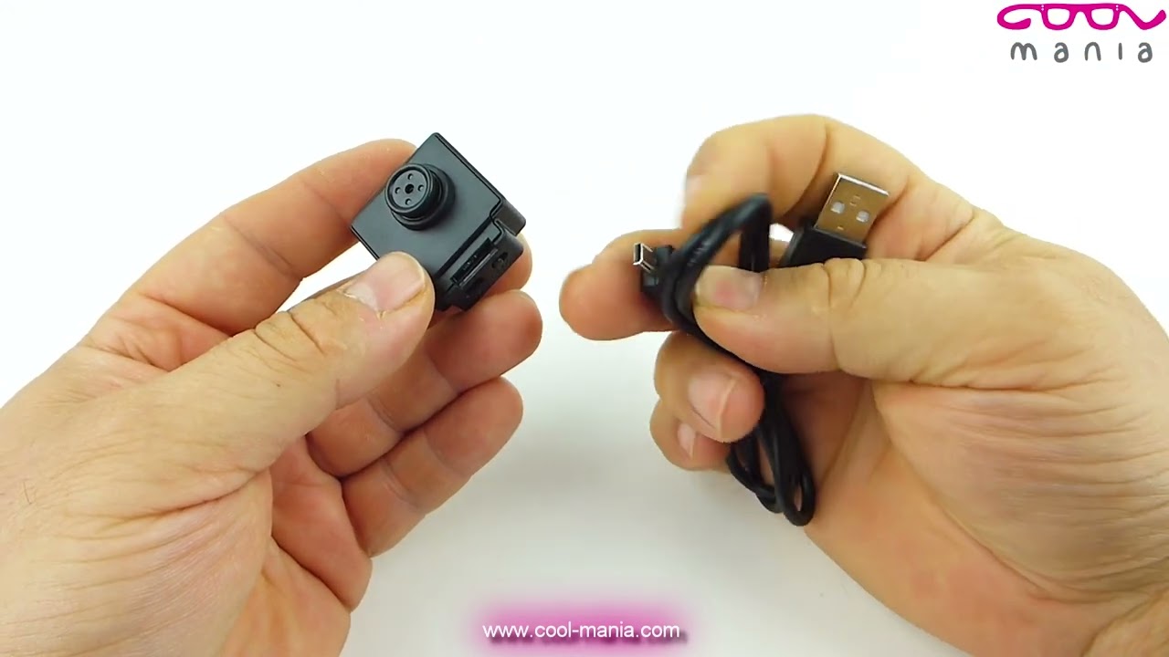 Button camera Spy Mini FULL HD 1920*1080P - Video/Audio + remote control (www.cool-mania.com)