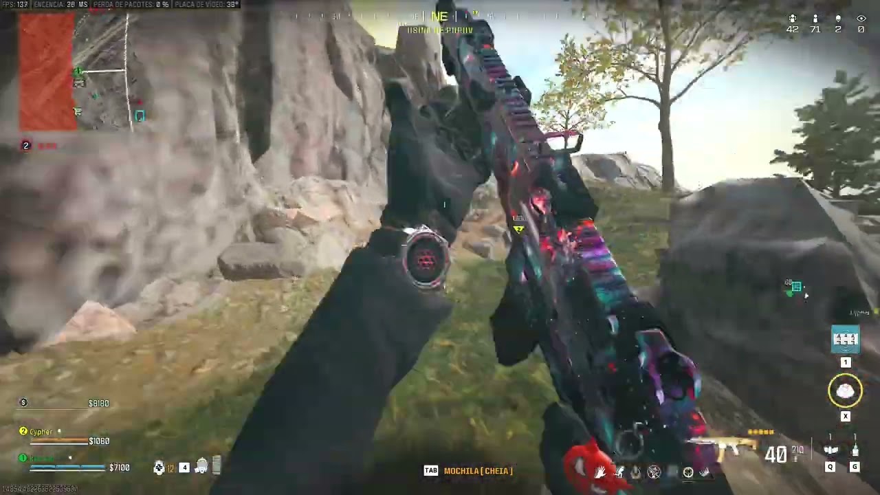 Warzone BR - Duo com o Cypher- Vit&oacute;ria ainda a dormir 💤🤣