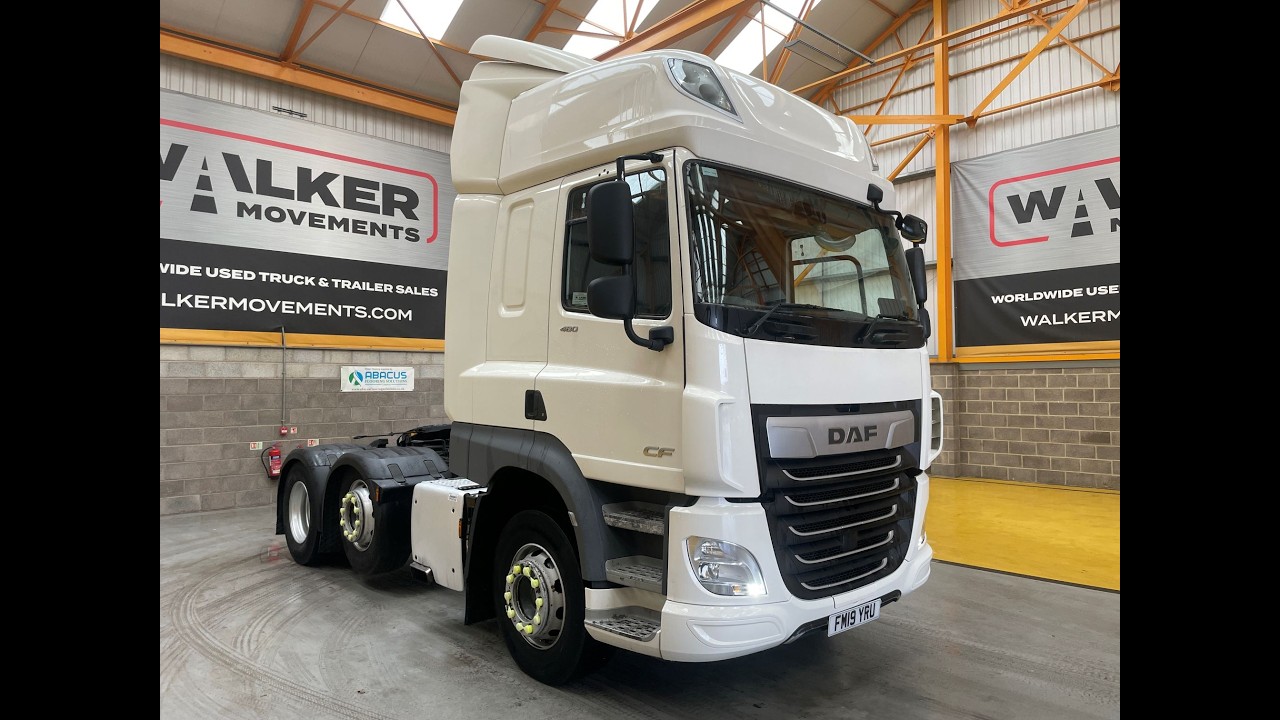 New In Stocklist For Sale: DAF CF480 *EURO 6* SPACE CAB 6X2 TRACTOR UNIT – 2019 – FM19 YRU