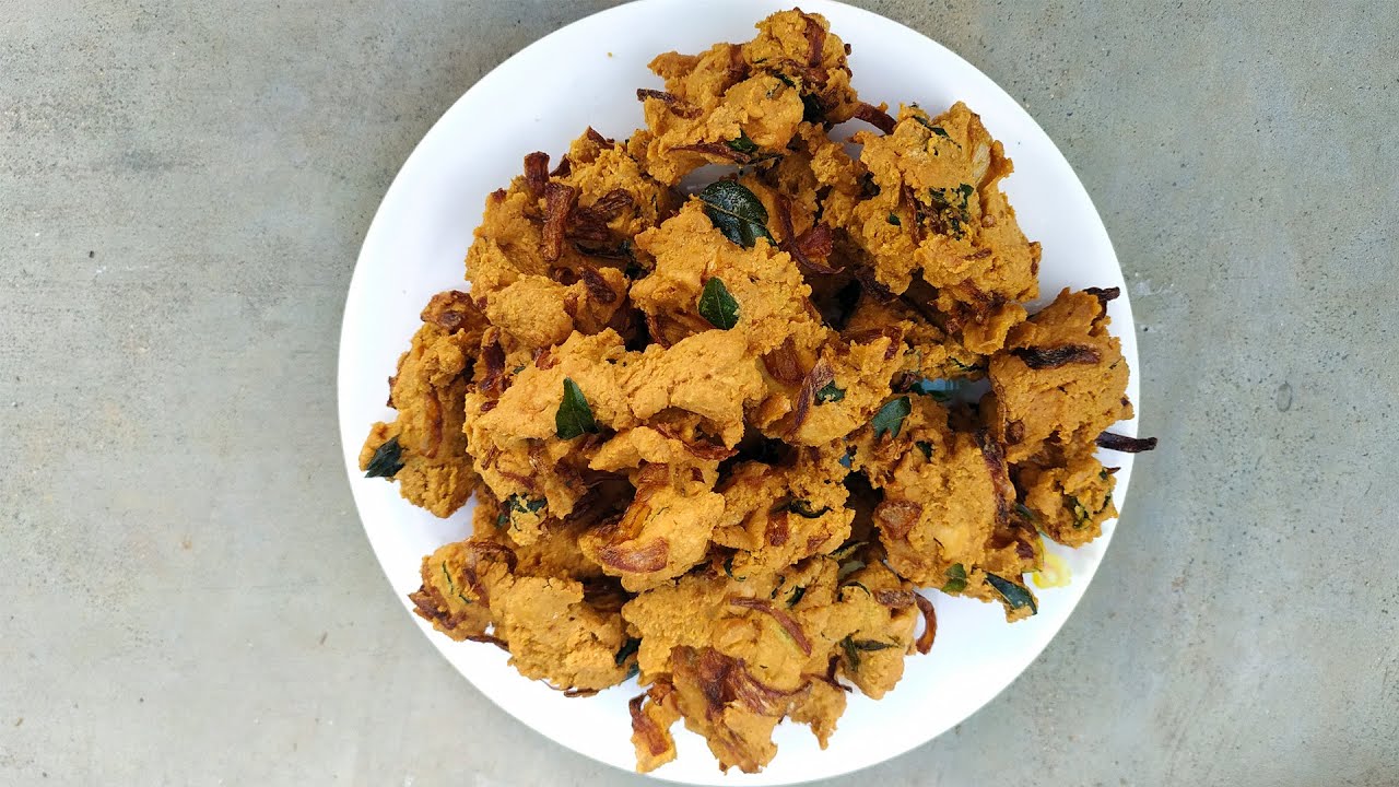 Gatti Pakoda in Telugu | గట్టి పకోడి | Jeedipappu pakodi by Tasty Vantalu