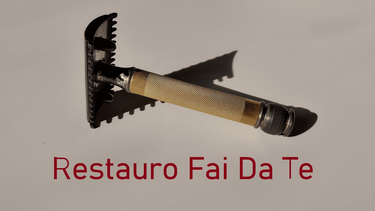 Restauro | Gillette Ball End Open Comb - Anni '20