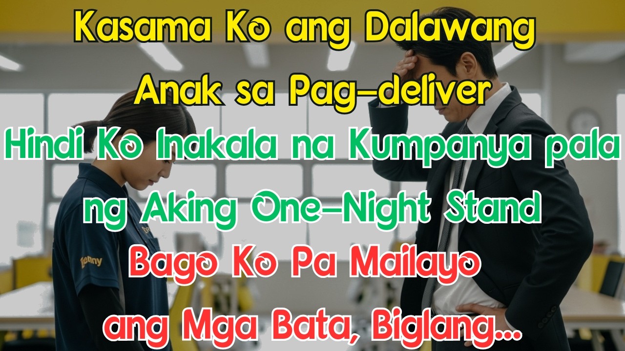 Kasama Ko ang Dalawang Anak sa Pag-deliver, Hindi Ko Inakala na Kumpanya pala ng Aking One-Night