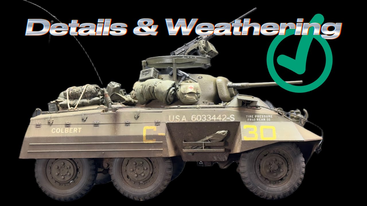 🔥 Realistic Detailing and Weathering on a 1/16 Scale Model 
