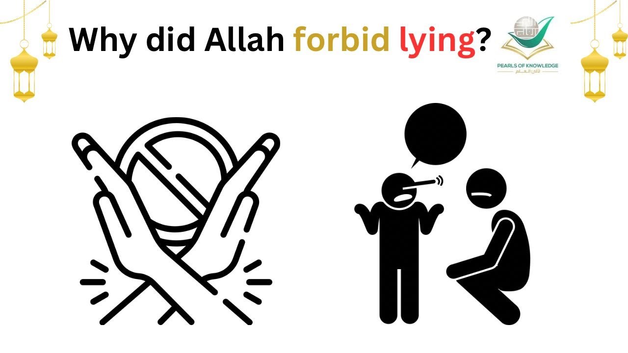Why did Allah prohibit lying?