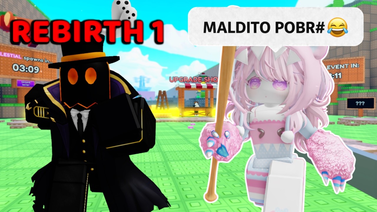 Esta Chica Abuso De Que Era Un Nuevo Jugador - Survive LAVA for Brainrots!