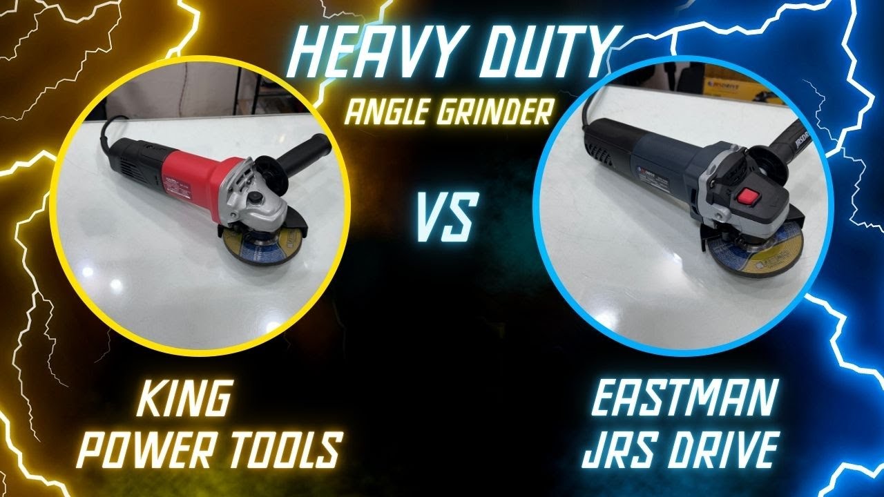 King power tools VS JRS Drive Eastman Heavy Duty angle grinder 1100 Watt Power for Heavy Work Load