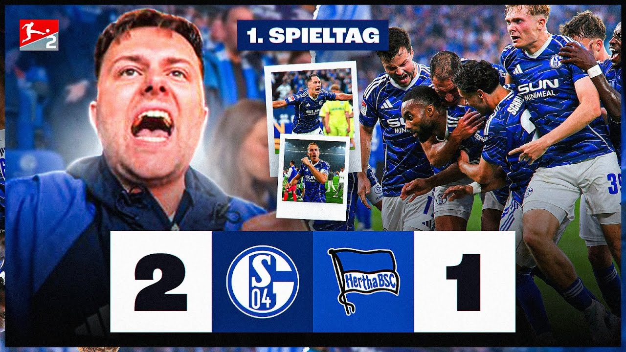 ESKALATION beim ERÖFFNUNGSSPIEL 😍🔥 Schalke 04 vs Hertha BSC STADION VLOG 🔥