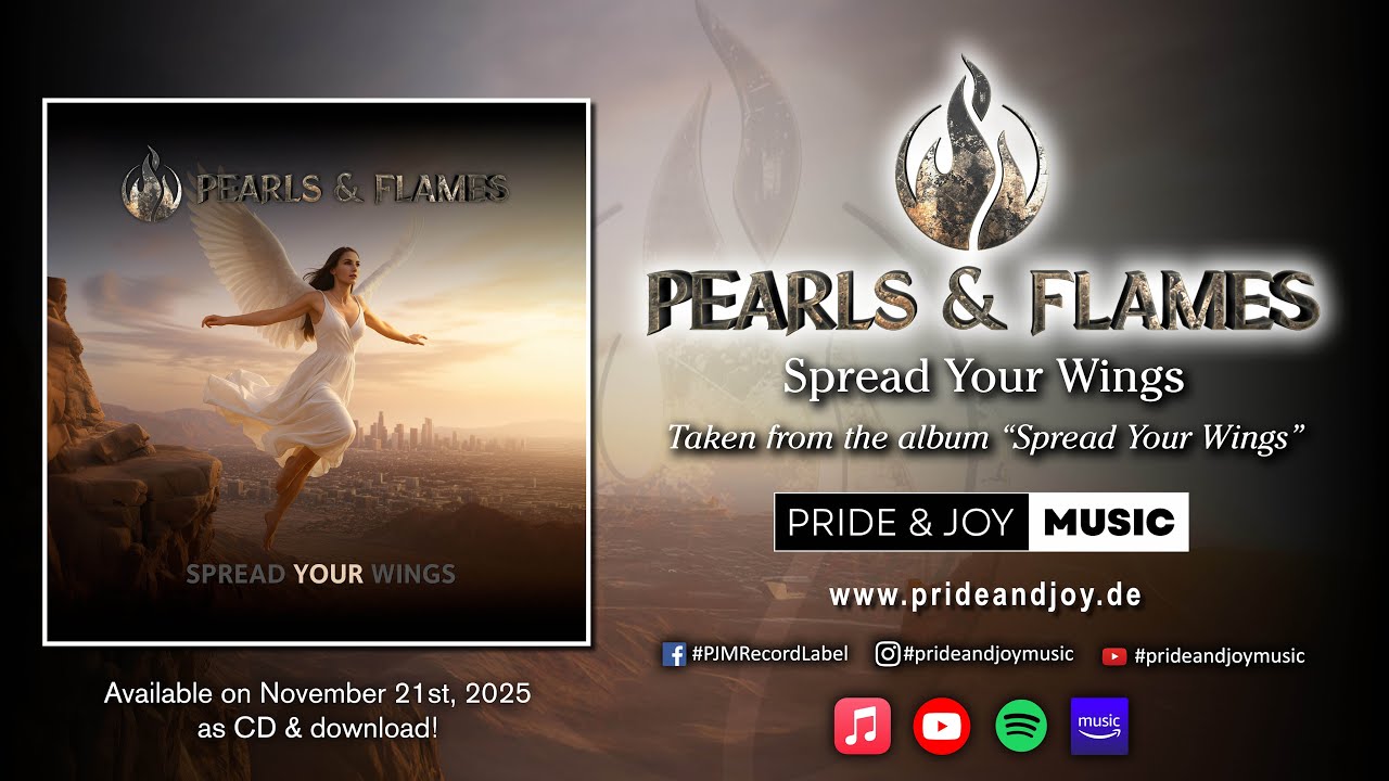 Pearls & Flames - Spread Your Wings (Official Lyric Video)