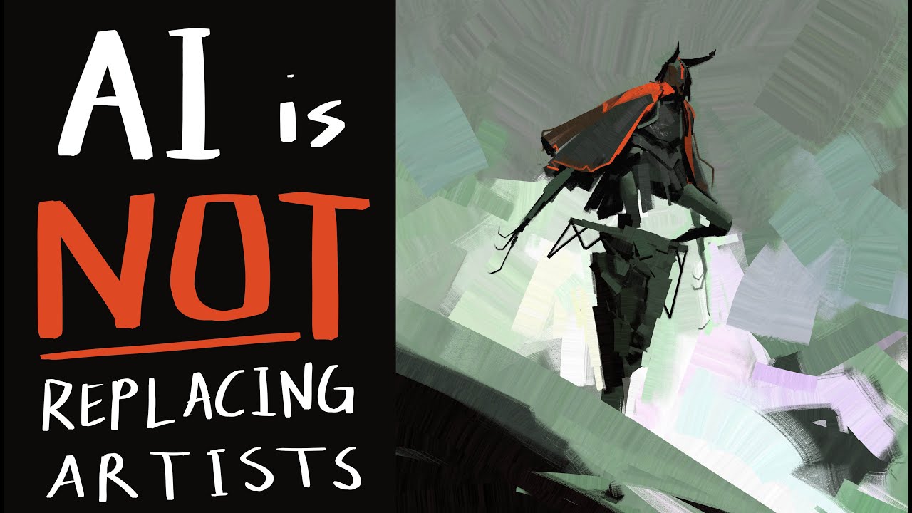 AI is NOT Replacing Artists, any time soon!