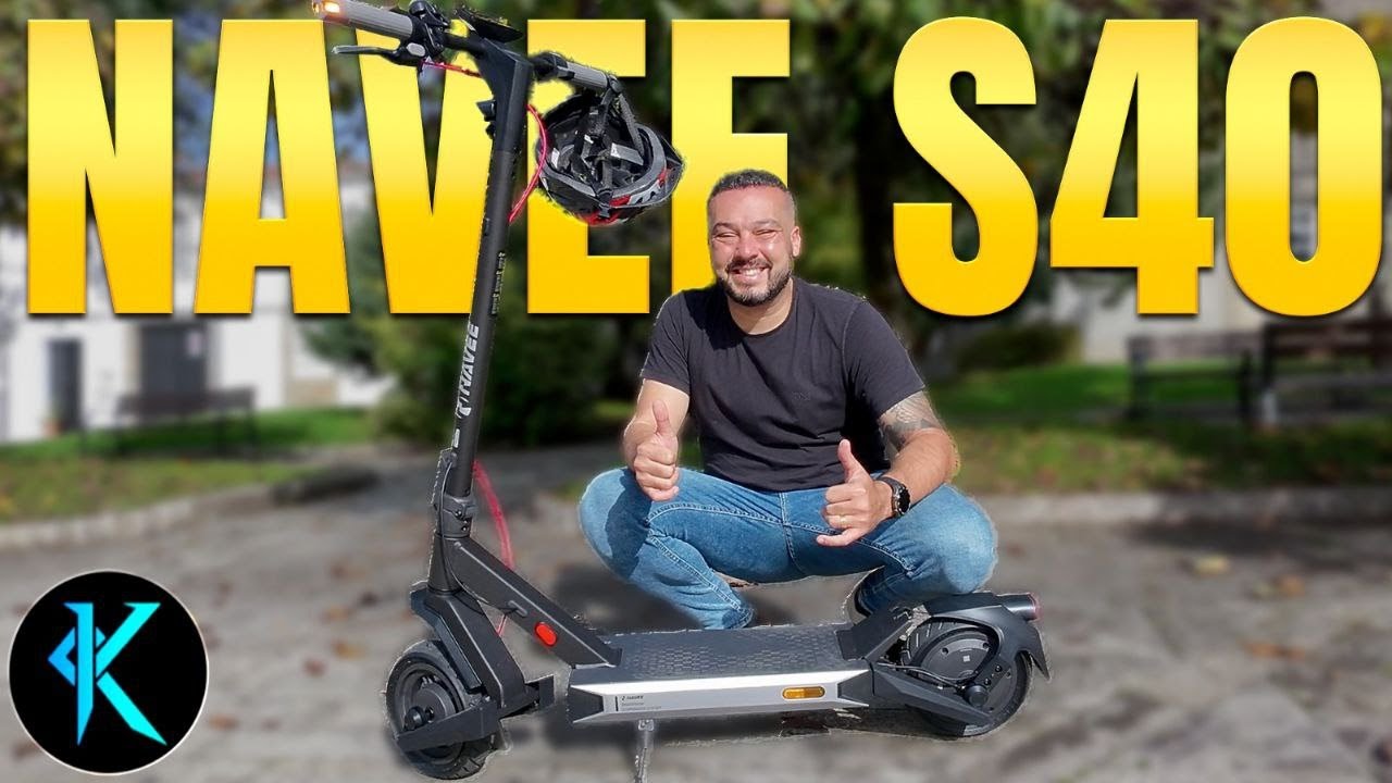 NAVEE S40, O CYBERTRUCK SCOOTER COM 700W DE POTENCIA! TÁ ANIMAL!!!