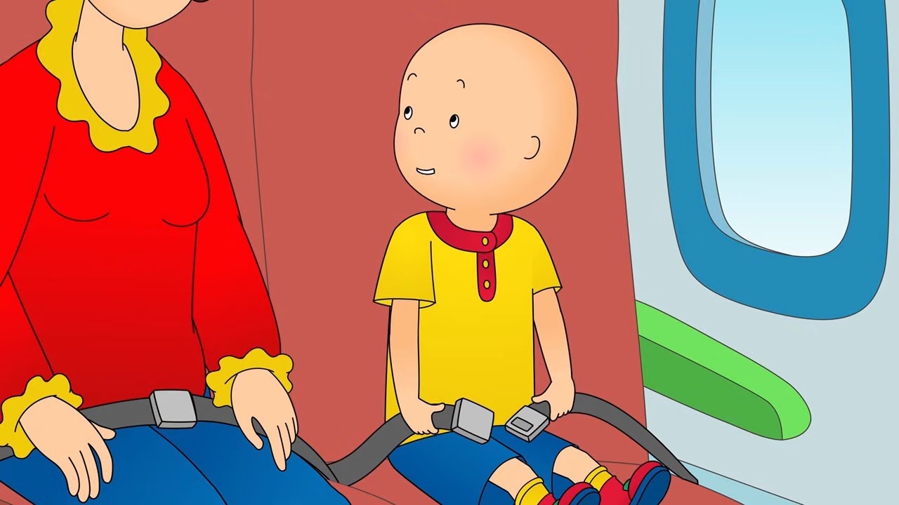 Caillou prend l’avion | Dessins animés pour enfants | Caillou en Français
