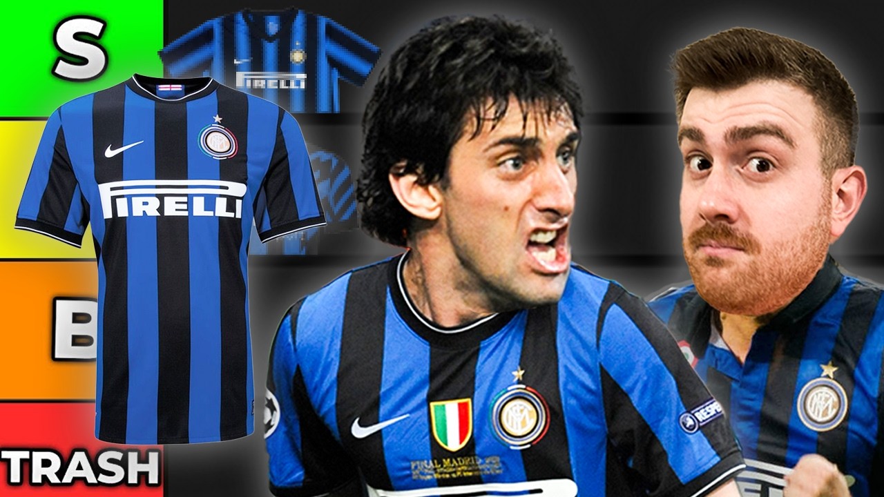 I Ranked EVERY Inter Milan Kit From WORST to BEST!