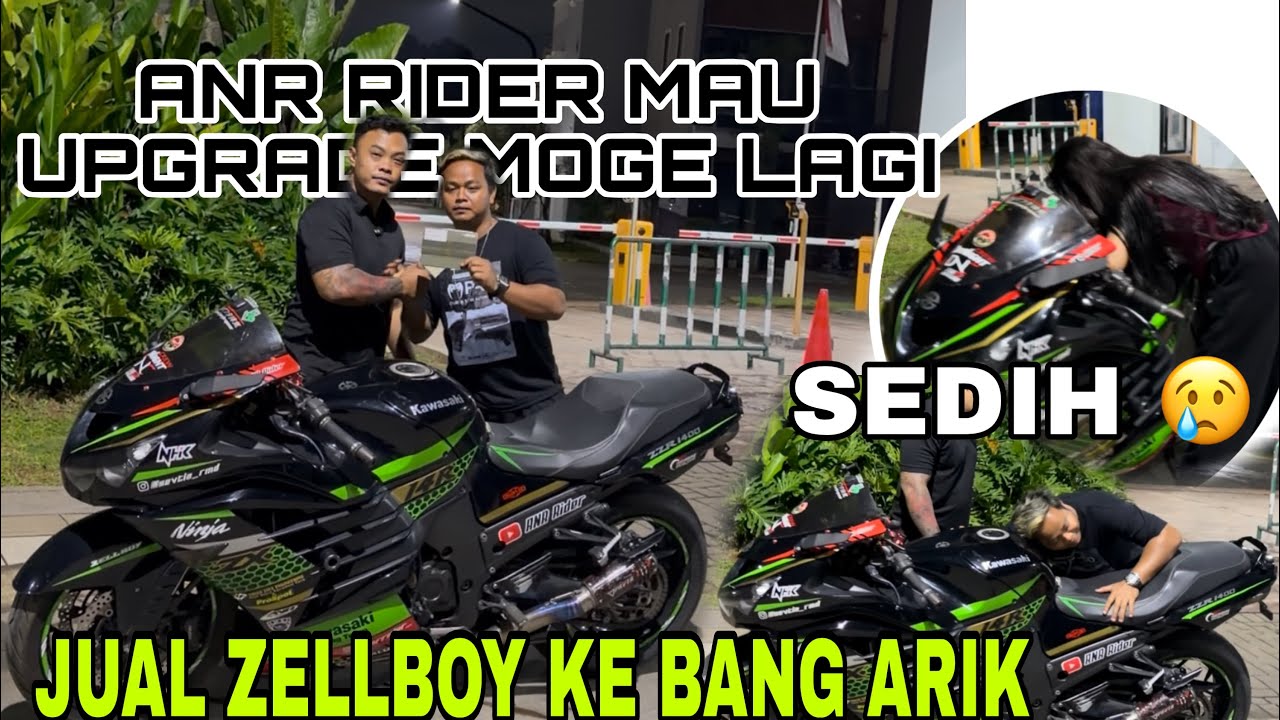 ZELLBOY DIBELI @bangarik212 ANR RIDER MAU UPGRADE MOGE APA LAGI 