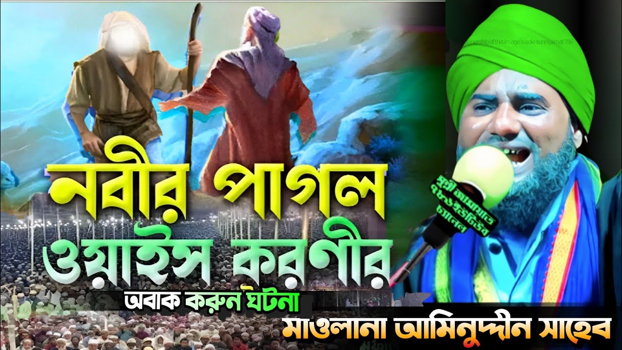 নবীজীর পাগল হজরত ওয়াইস করণীর অবাক করা ঘটনা #আমিনুদ্দিন_ওয়াজ #aminuddin_waz #islamic_video #bangla