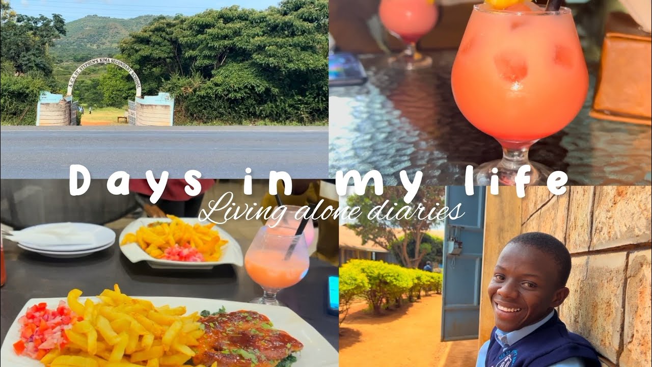 Days in my life 🌹 | living alone diaries | life of a kenyan boy |