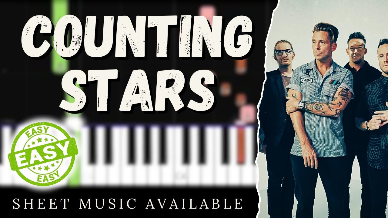 OneRepublic - Counting Stars (Easy Piano Tutorial)