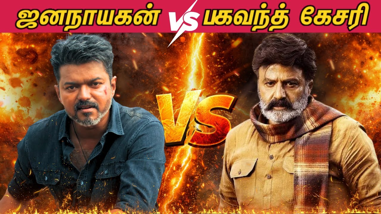 JANA NAYAGAN vs BHAGAVANTH KESARI! | இது அது தானா?🤣😂 | [RERELEASE]