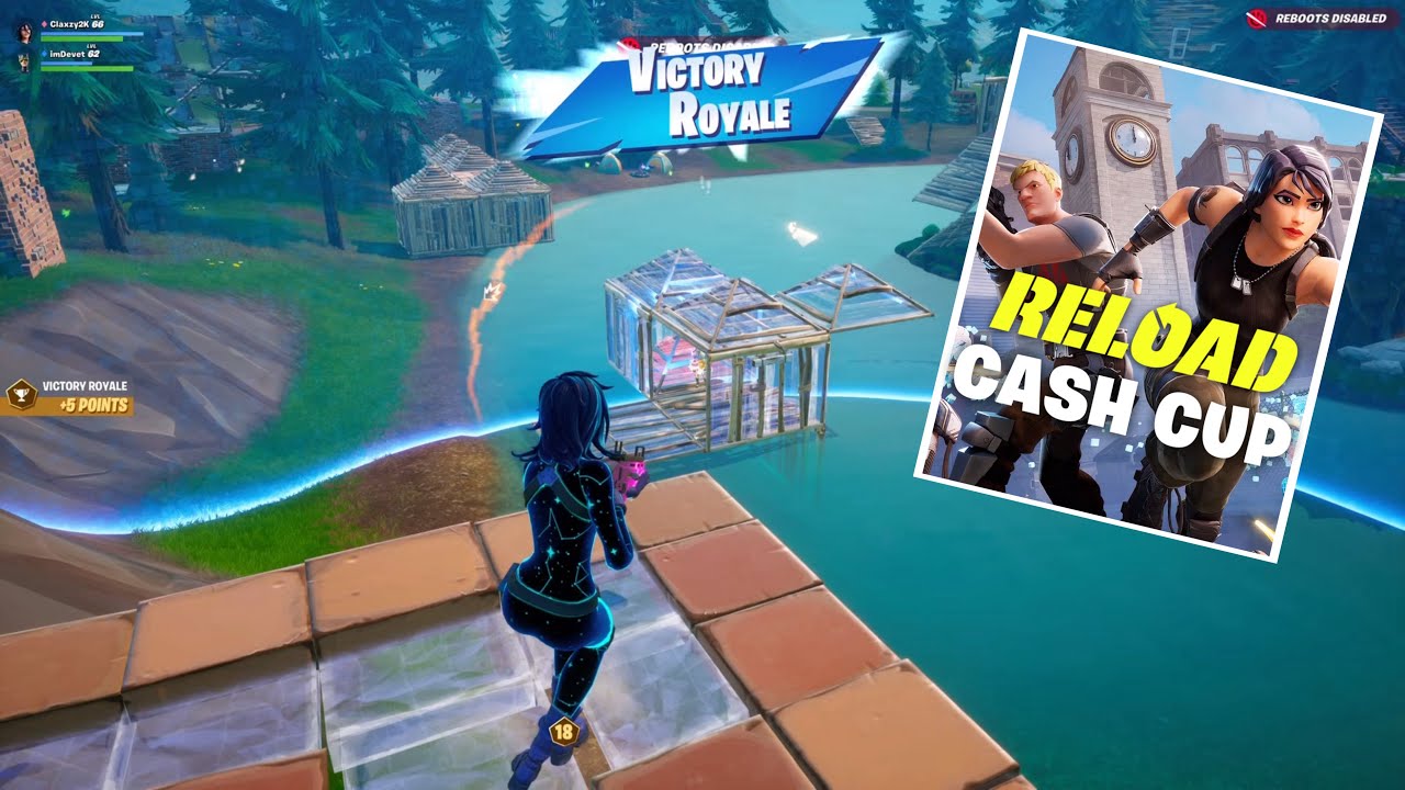 How We Placed 36th in the Reload Cash Cup (ft. FNCS PICKAXE)