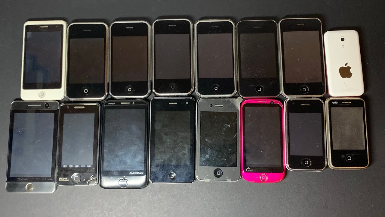 16 Shanzhai Phone lot unboxing