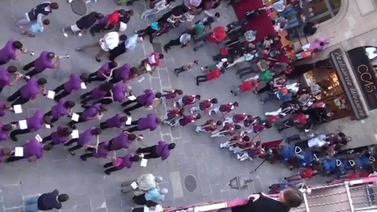 Roda de foc i pujada - Festa Major Solsona 2015