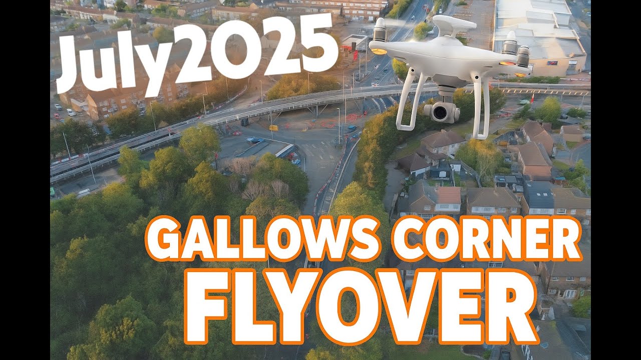 Bet you've never seen Gallows Corner Flyover like this!