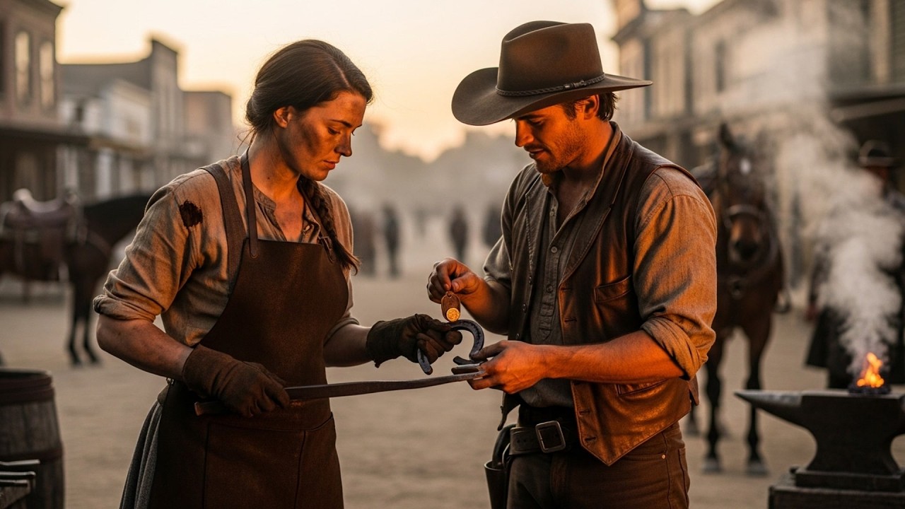 The Female Blacksmith Was Rejected By The Town, The Cowboy Said 