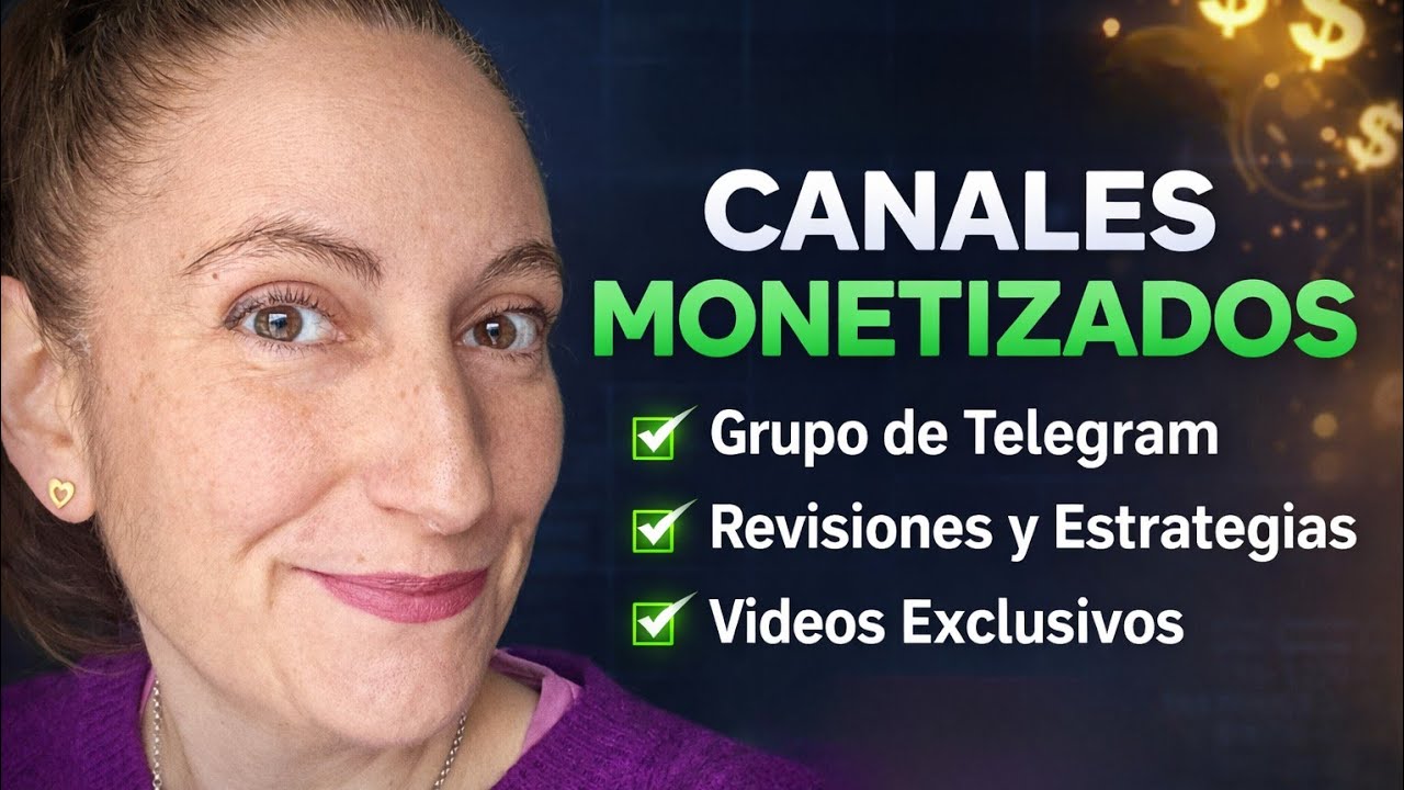Este vídeo es sólo para canales monetizados 👉 objetivo:  ganar mas dinero 💰
