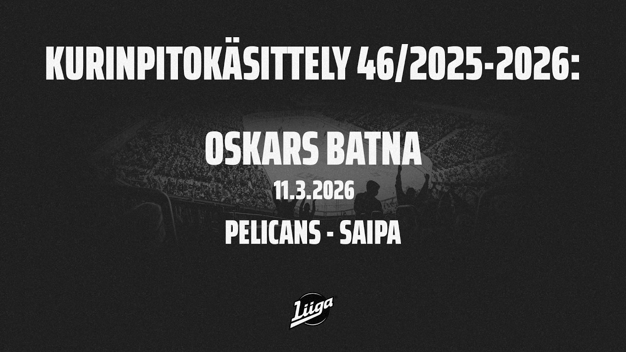 Pelicansin Oskars Batnalle ei pelikieltoa