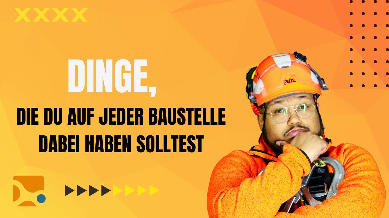 Dinge, die Du auf jeder Baustelle dabei haben solltest – timbertools TV – Folge 06