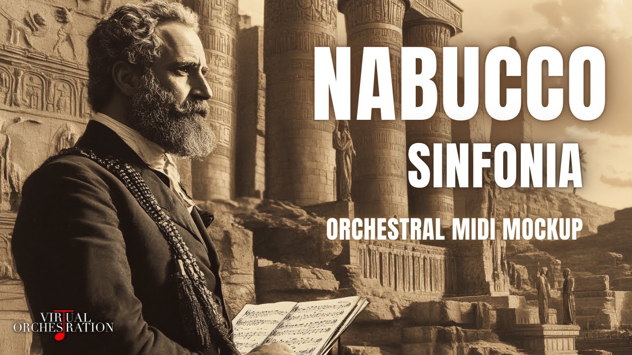 Giuseppe Verdi - Sinfonia from Nabucco | Orchestral MIDI Mockup