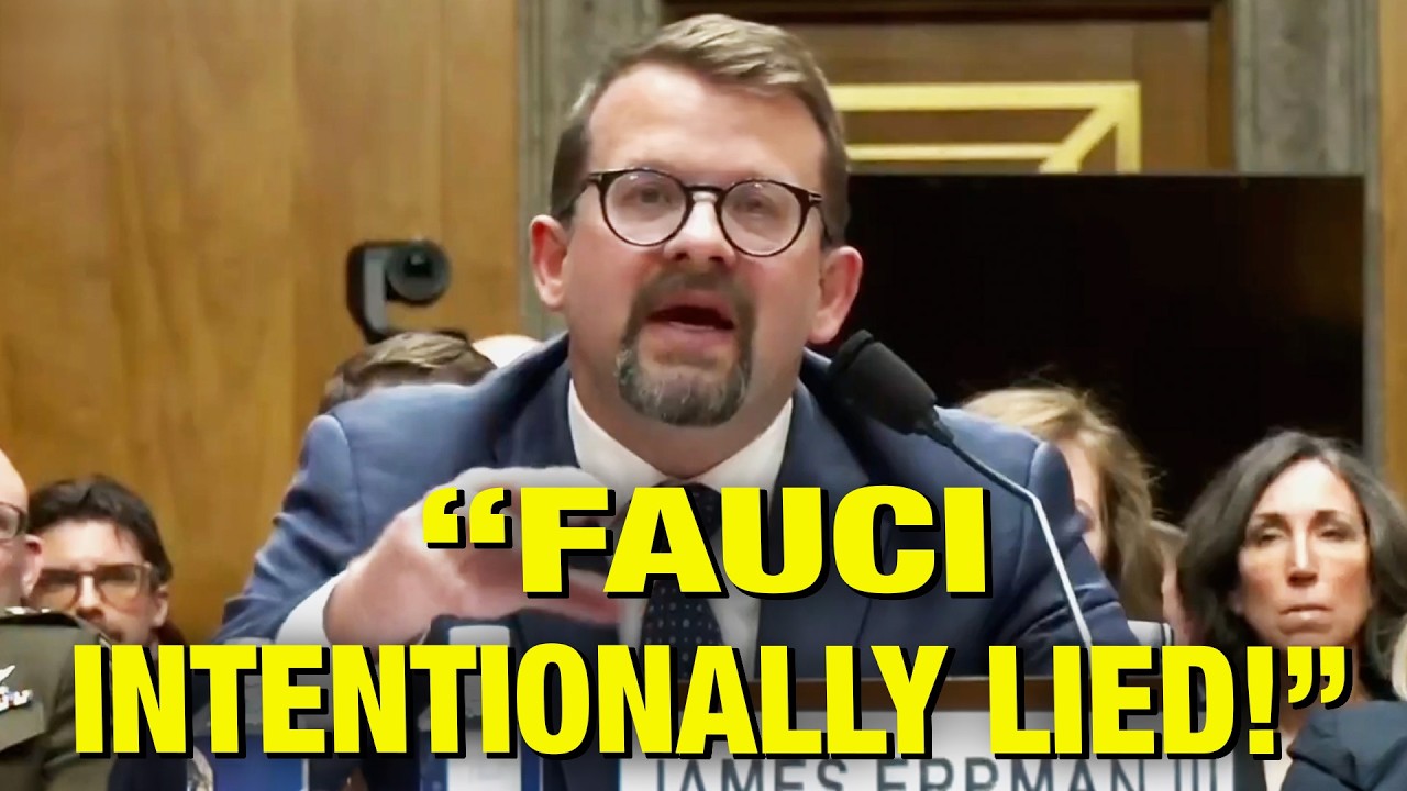 CIA Whistleblower EXPOSES Fauci&rsquo;s Covid LIES  & Cover Up At Senate Hearing! 