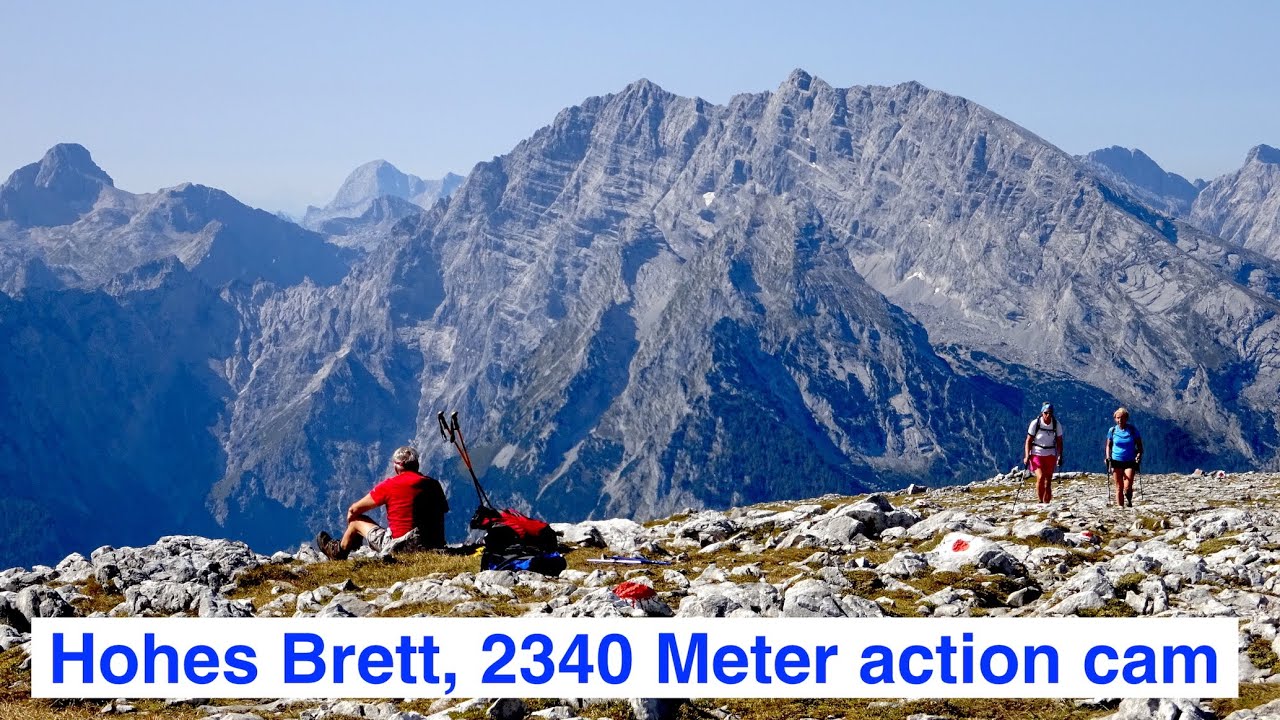vom Jenner auf das Hohe Brett - Mt. Hohes Brett (action cam)