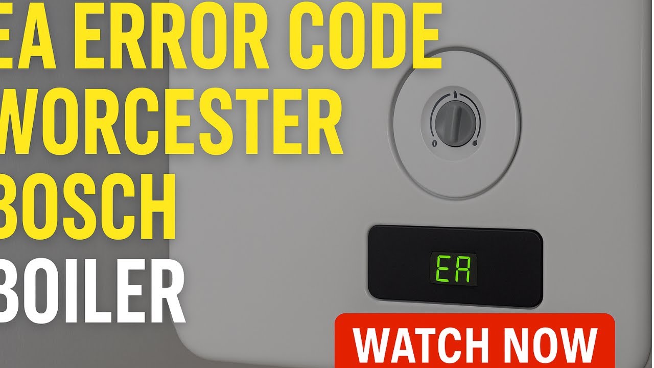 London Boiler Repair EA error code on a Worcester boiler