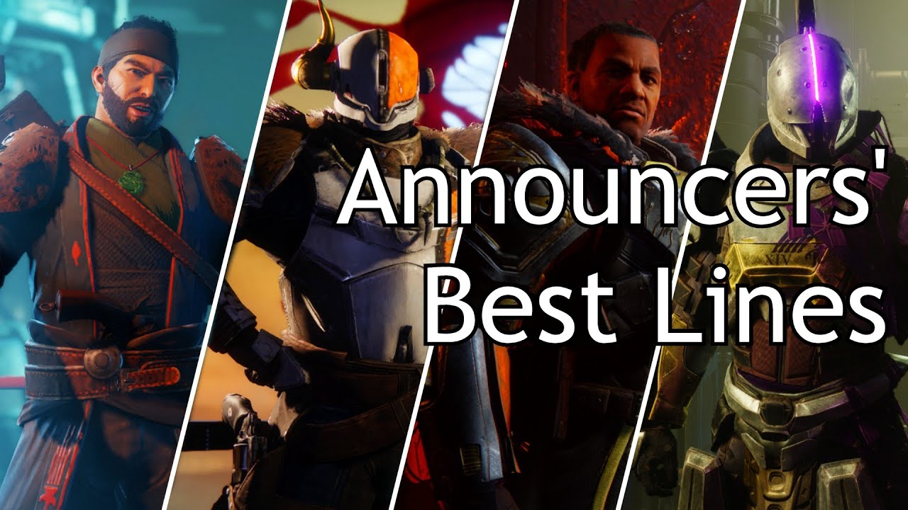 Destiny 2 - Announcers' Best Lines