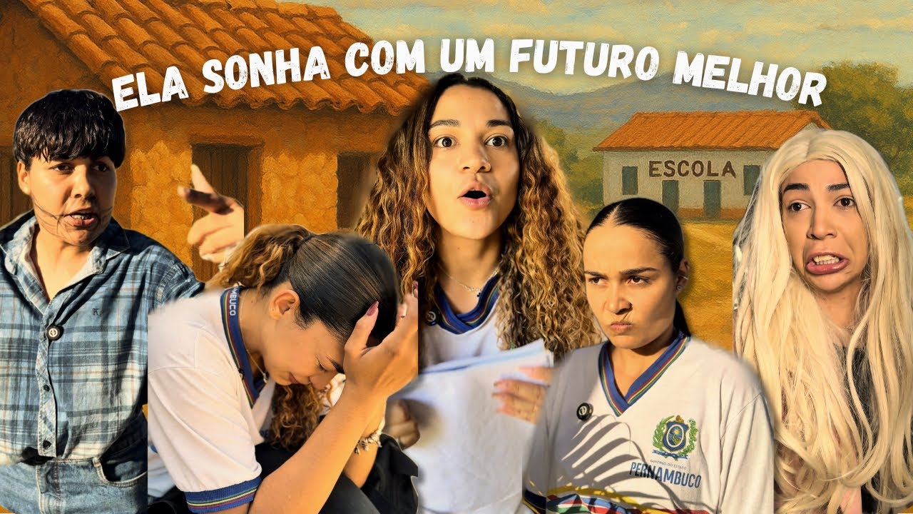 A MENINA DO INTERIOR QUE SONHA COM UM FUTURO MELHOR (novelinha) 