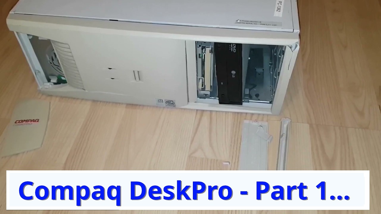 Восстановление Compaq Deskpro — Часть 1. Разрушение корпуса.