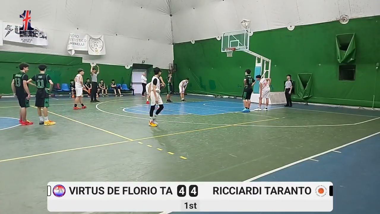 Virtus De Florio Taranto 🆚 Ricciardi Taranto - Under 15 Regionale Coppa Puglia del 03/03/2026