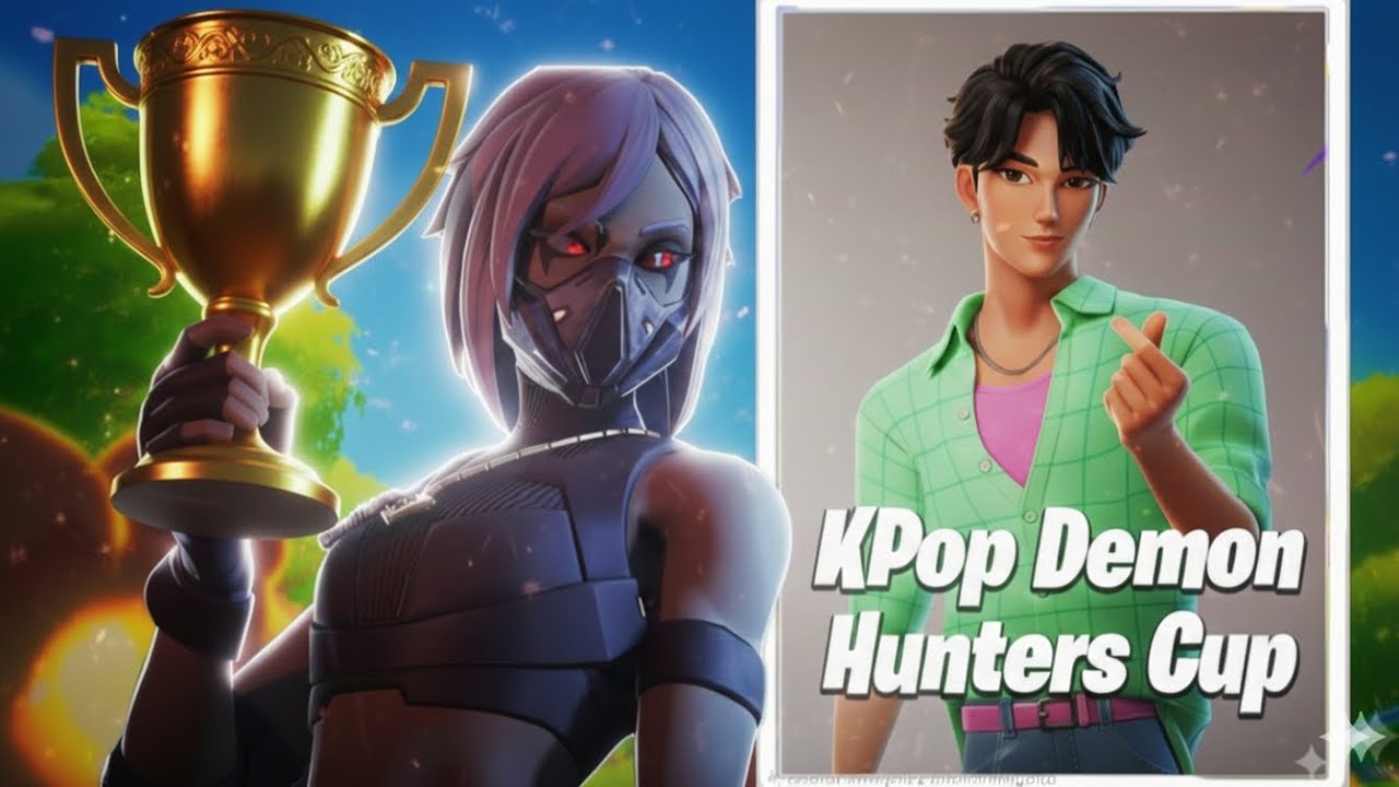 I PLAYED The Kpop Demon Hunters Skin Cup ...😭