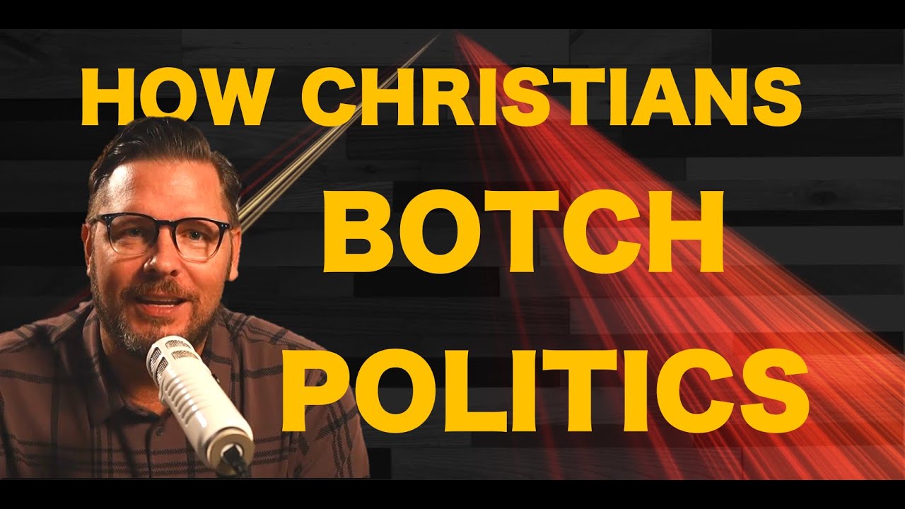 #1 PROOF Christian Politics Stop Being Christian | Dr. Thaddeus Williams | The Shed & Beam